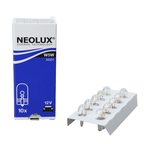 Lampara 12V Tablero Casquillo De Vidrio Neolux