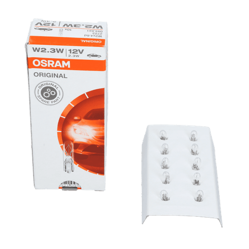 Lampara Tablero Casquillo De Vidrio Osram