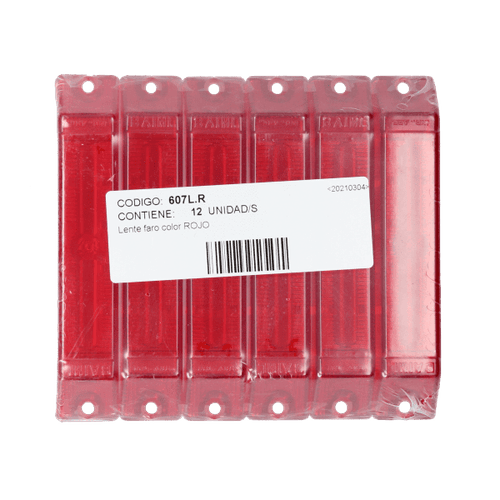 Lente Faro Rojo BAIML