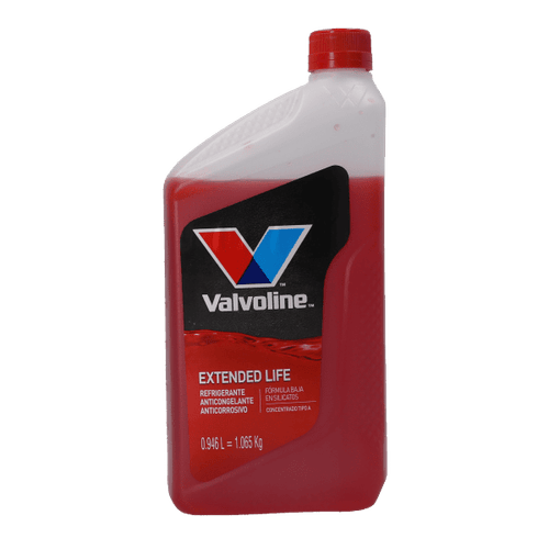 Refrigerante Extended Life AFC Rojo orgánico concentrado 1l Valvoline