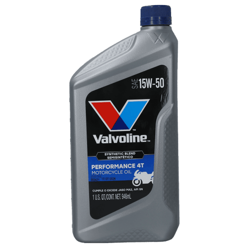 Aceite 10W50 Performance 4T SN, MA-2 X 0.946L Valvoline
