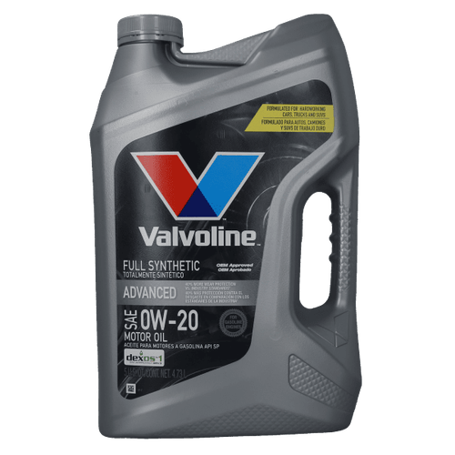 Aceite 0W20 Advanced SP ILSAC GF-6 GM DEXOS1 Gen 2 4,73L Valvoline
